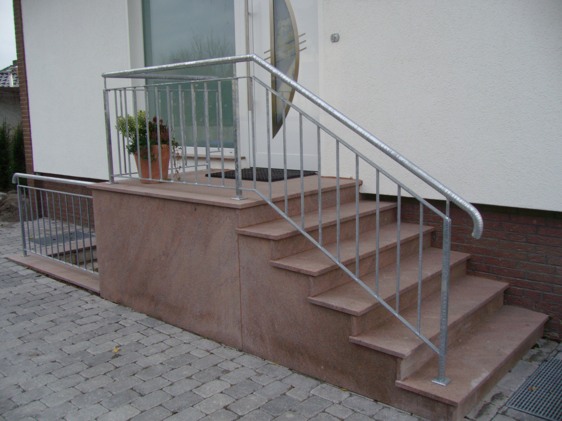 Geländer-feuerverzinkt